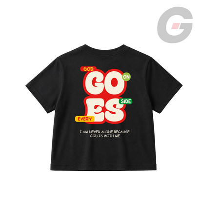 GOES Never Alone Kids T-shirt