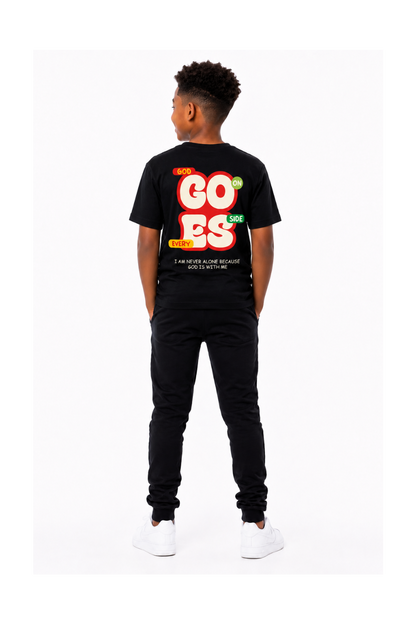 GOES Never Alone Kids T-shirt