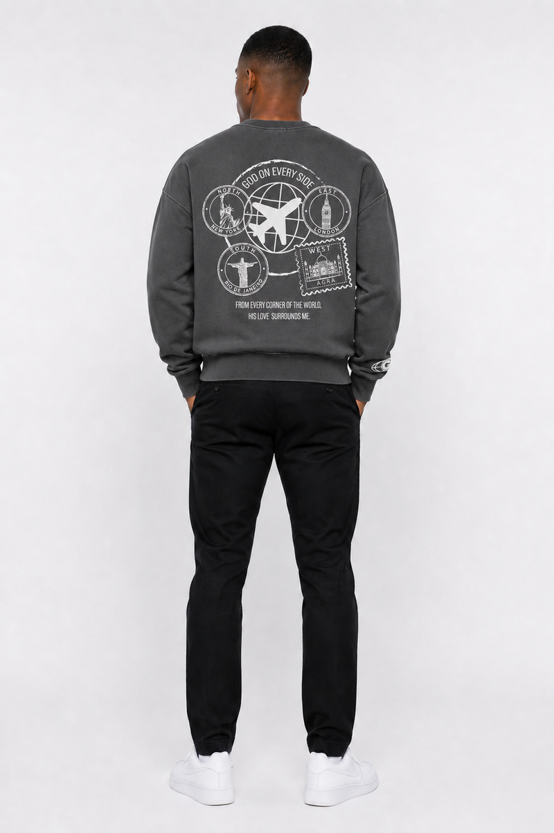GOES Atlas Crewneck Sweatshirt | God On Every Side